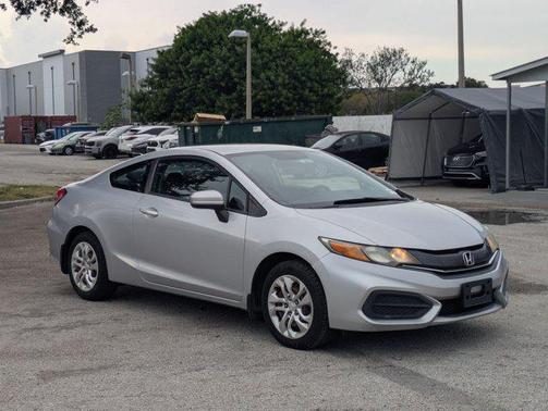 Silver 2014 Honda Civic LX