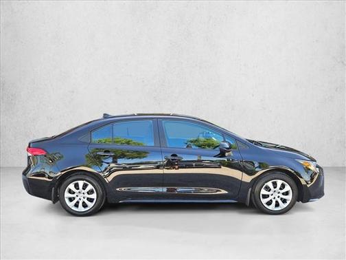Midnight Black Metallic 2025 Toyota Corolla LE