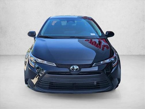 Midnight Black Metallic 2025 Toyota Corolla LE
