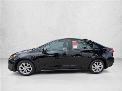 Midnight Black Metallic 2025 Toyota Corolla LE
