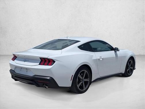 Oxford White 2025 Ford Mustang EcoBoost
