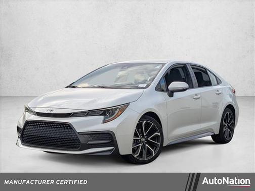 Blizzard Pearl 2021 Toyota Corolla SE