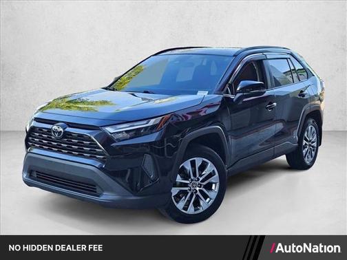Midnight Black Metallic 2022 Toyota RAV4 XLE