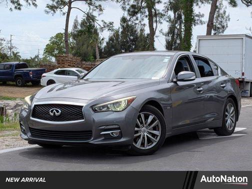 Graphite Shadow 2017 INFINITI Q50 3.0T Premium