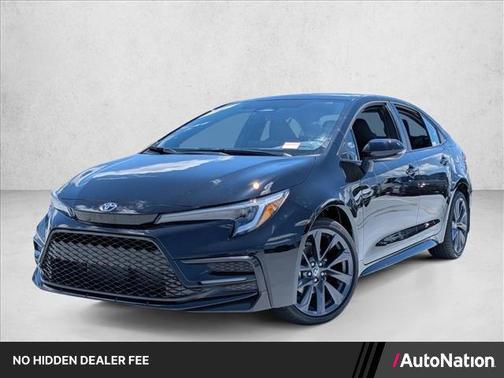 Midnight Black Metallic 2026 Toyota Corolla SE