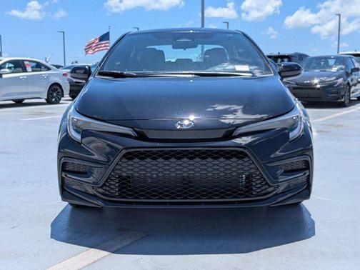 Midnight Black Metallic 2026 Toyota Corolla SE