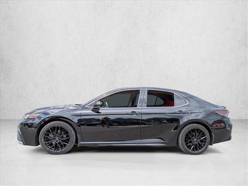 Midnight Black Metallic 2023 Toyota Camry XSE