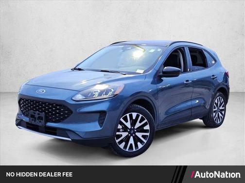 Blue Metallic 2020 Ford Escape SE
