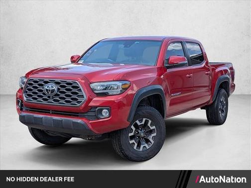 Barcelona Red Metallic 2021 Toyota Tacoma TRD Off Road