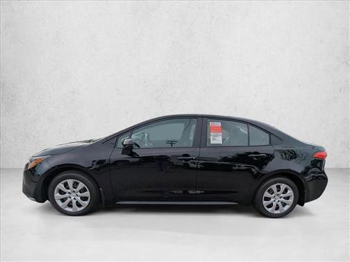 Midnight Black Metallic 2025 Toyota Corolla LE