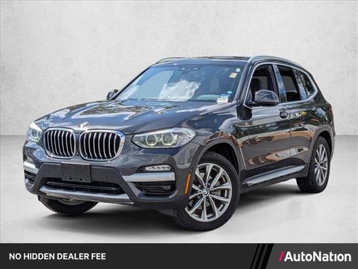 Dark Graphite Metallic 2019 BMW X3 xDrive30i