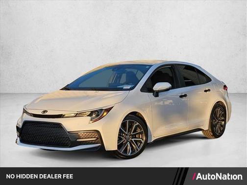 White 2022 Toyota Corolla SE