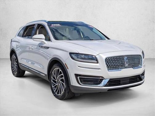 White 2019 Lincoln Nautilus Reserve