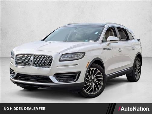 White 2019 Lincoln Nautilus Reserve