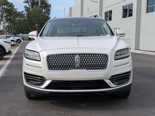 White 2019 Lincoln Nautilus Reserve