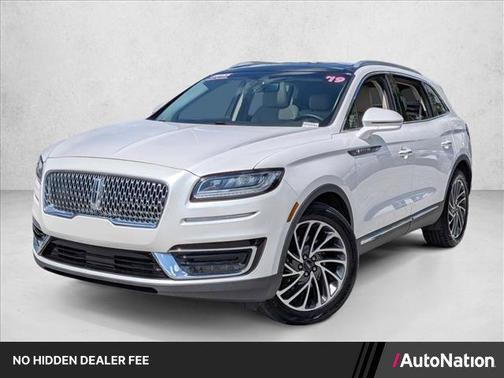 White 2019 Lincoln Nautilus Reserve