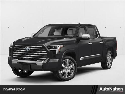 Midnight Black Metallic 2026 Toyota Tundra Hybrid Capstone