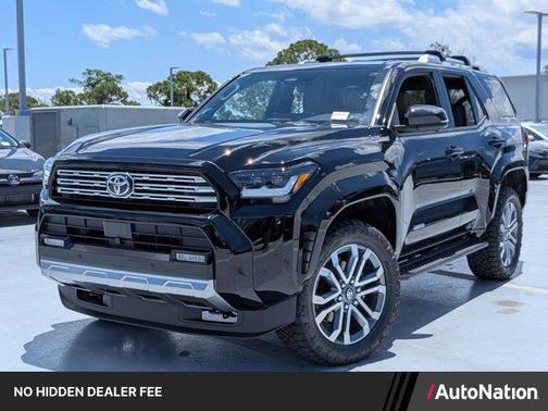 Black 2026 Toyota 4Runner Limited