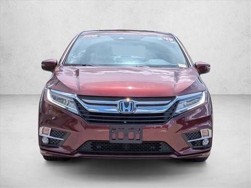 Deep Scarlet Pearl 2019 Honda Odyssey Touring