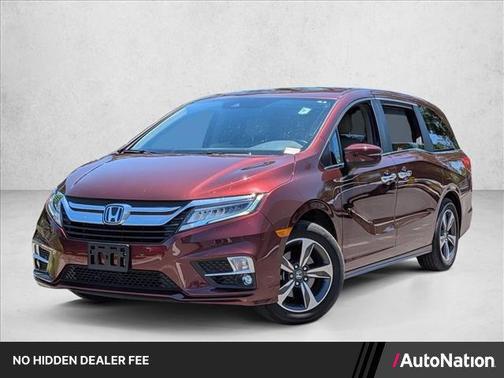 Deep Scarlet Pearl 2019 Honda Odyssey Touring