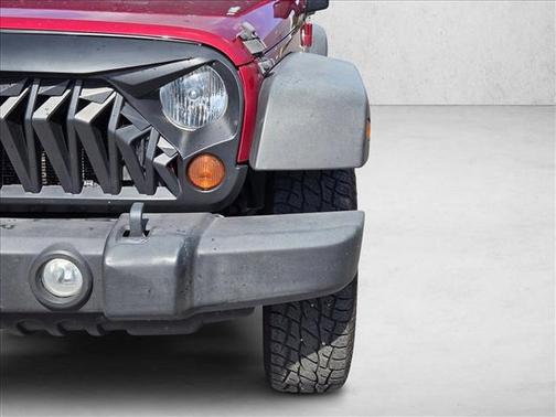 Deep Cherry Red Crystal Pearlcoat 2011 Jeep Wrangler Sport