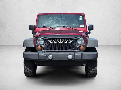 Deep Cherry Red Crystal Pearlcoat 2011 Jeep Wrangler Sport