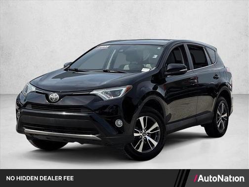 Black 2018 Toyota RAV4 XLE