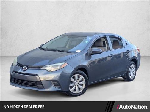 Slate Metallic 2016 Toyota Corolla LE