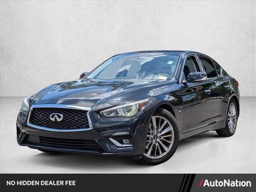 Black Obsidian 2020 INFINITI Q50 3.0t LUXE