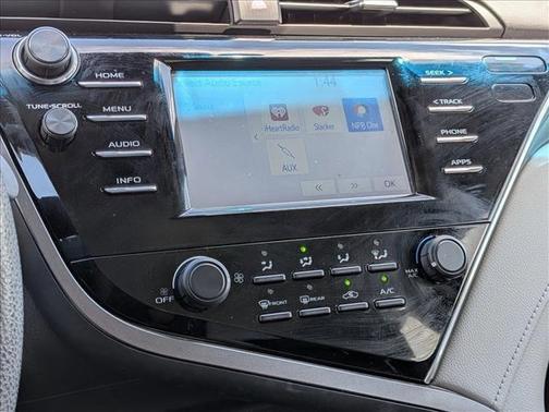 Super White 2018 Toyota Camry LE