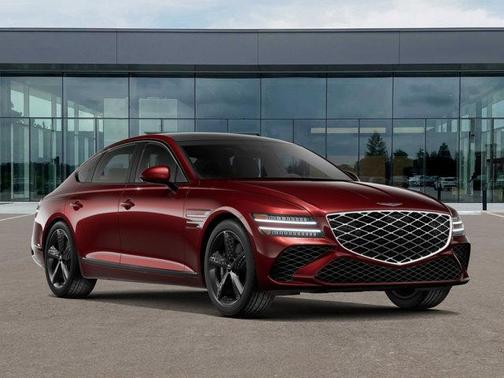 Cavendish Red 2026 Genesis G80 2.5T Sport Prestige AWD