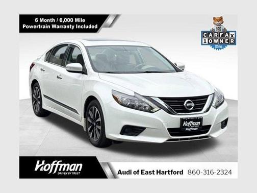 White 2018 Nissan Altima 2.5 SL