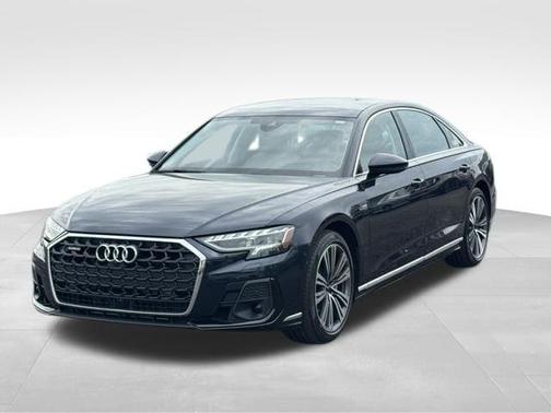 Firmament Blue Metallic 2023 Audi A8 L 55