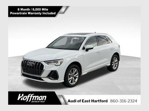 Arkona White 2025 Audi Q3 45 S line Premium