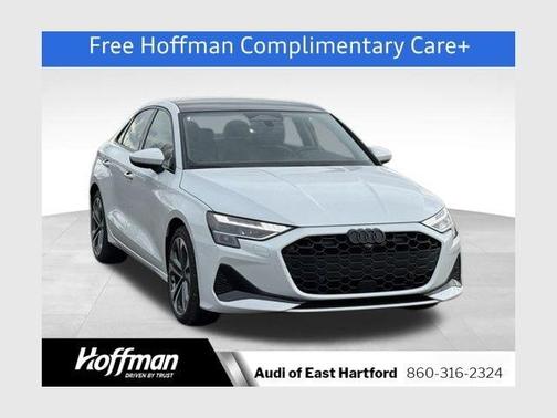 Glacier White Metallic 2026 Audi A3 Premium Plus