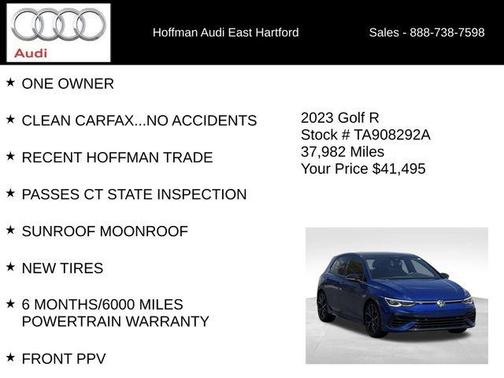 Lapiz Blue Metallic 2023 Volkswagen Golf R 2.0T