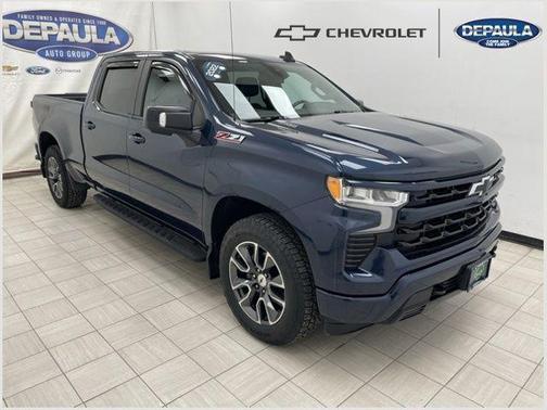 Blue Metallic 2022 Chevrolet Silverado 1500 RST