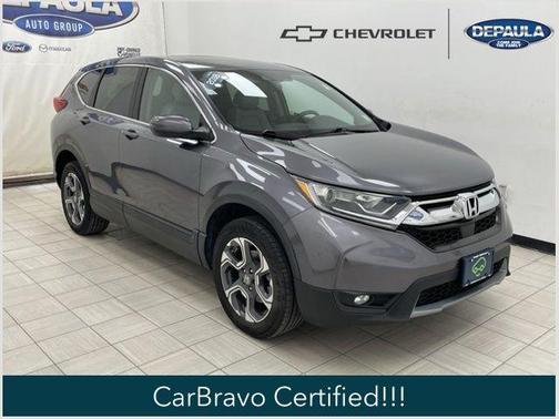 Modern Steel Metallic 2018 Honda CR-V EX-L