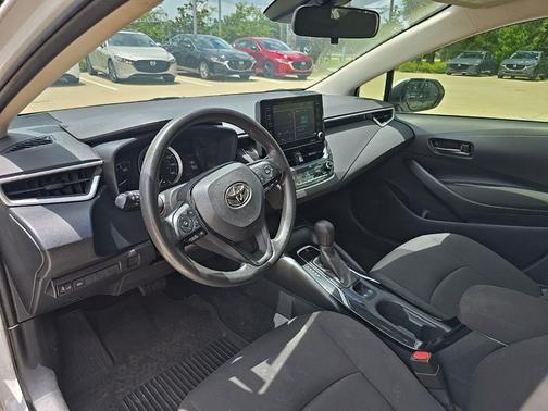 White 2022 Toyota Corolla LE