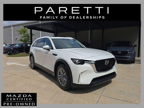 Rhodium White Premium 2024 Mazda CX-90 3.3 Turbo Preferred Plus