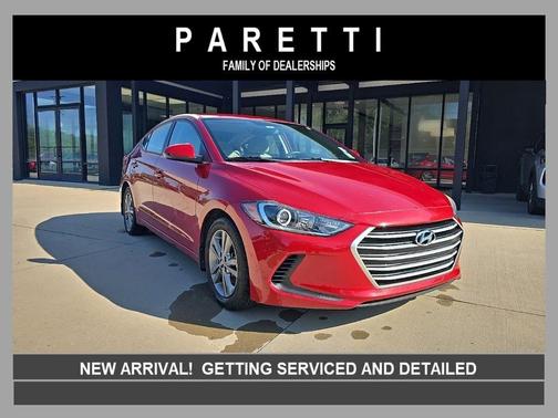 Scarlet Red 2017 Hyundai ELANTRA SE