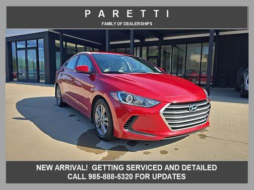 Scarlet Red 2017 Hyundai ELANTRA SE