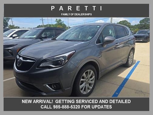 Satin Steel Metallic 2019 Buick Envision Preferred