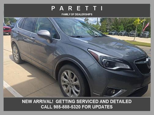 Satin Steel Metallic 2019 Buick Envision Preferred