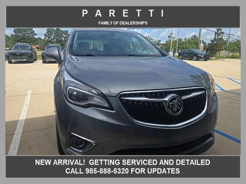 Satin Steel Metallic 2019 Buick Envision Preferred