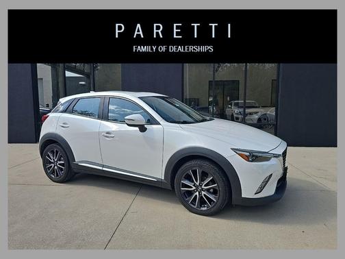 Snowflake White Pearl Mica 2018 Mazda CX-3 Grand Touring