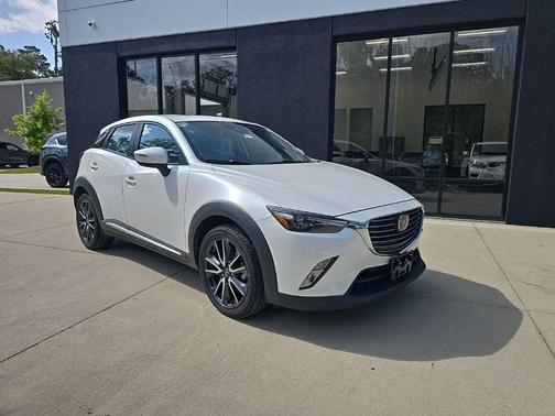 Snowflake White Pearl Mica 2018 Mazda CX-3 Grand Touring