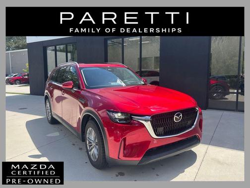 Soul Red Crystal Metallic 2024 Mazda CX-90 3.3 Turbo Preferred Plus