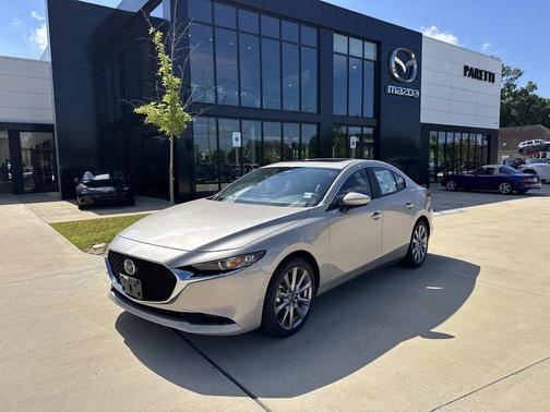 Platinum Quartz Metallic 2026 Mazda Mazda3 FWD w/Preferred Package