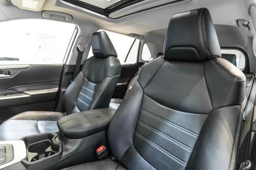 Silver Sky Metallic 2021 Toyota RAV4 Hybrid XLE Premium